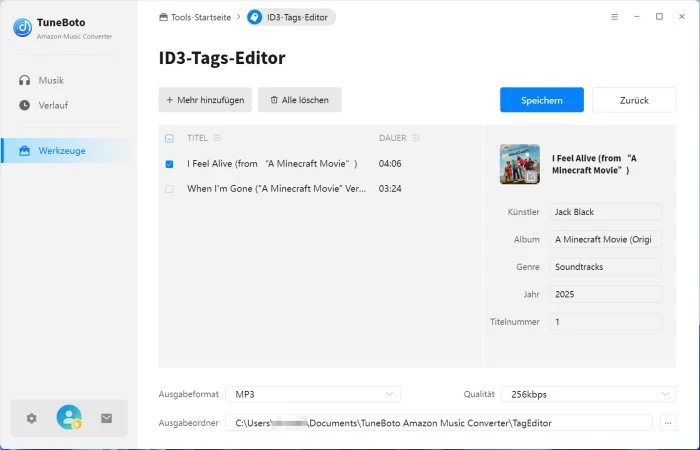 ID3-Tag bearbeiten
